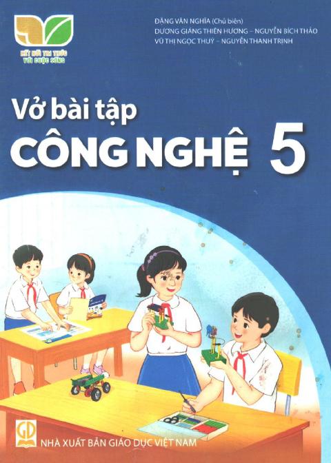 Vở bài tập Công nghệ 5 - Kết nối tri thức 2026-2027